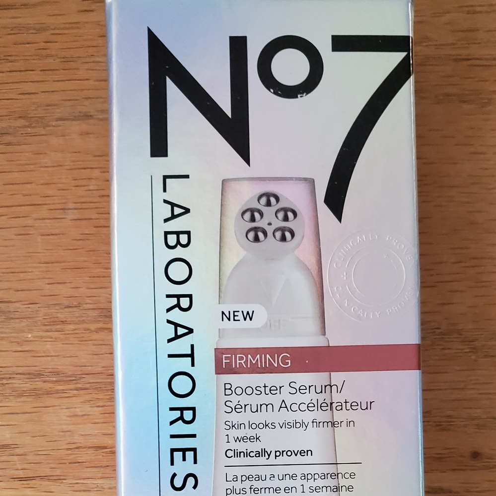New sealed in box No7 Laboratories Firming Booster Serum